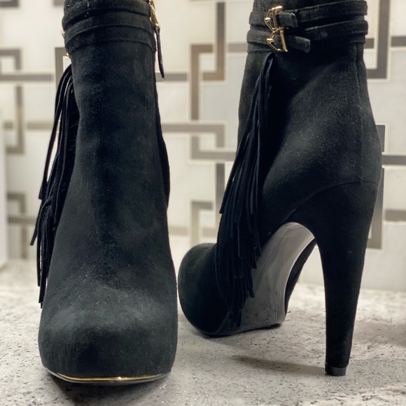 Sam Edelman Fringed Suede Boot - Picture 7 of 7